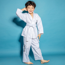 Tao suit Taekwondo suit adult children men and women style beginner taekwondo costume custom coach training suit