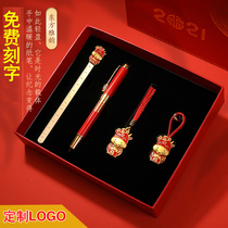 Year of the Ox souvenir Graduation small gift mascot customized year of life Zodiac gift for employee customer teacher