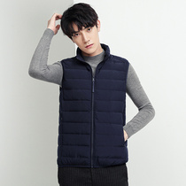 2020 New down jacket vest men and women custom printed LOGO autumn and winter short cotton coat winter couples cotton tide