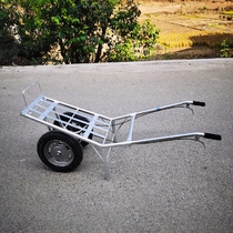 Agricultural single-wheel double-wheel chicken bus Household orchard handling cart dragging cargo Flat breeding dump tiger car