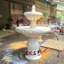 Yongshun sandstone glass fiber reinforced plastic water jet sculpture sculpture sandstone garden community courtyard indoor and outdoor decorative fountain
