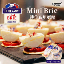 French mini Brie Cheese Camambel Small brie Cheese French mini brie Cheese