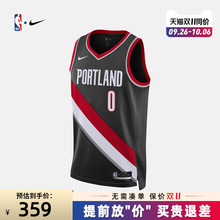 同价双11NBA官方正品NIKE耐克开拓者队利拉德男子球衣篮球服