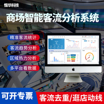 Henghua Shopping Mall Smart Passenger Flow System Passenger Flow Counting Remote Intelligent HD Passenger Flow Analysis Regional Heat