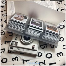 Album small card card book chasing star loose leaf transparent Erica three-inch large-capacity album card book collection