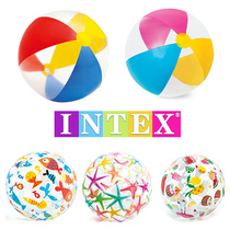 INTEX Inflatable beach ball Childrens water play toy ball Adult Water pool Water polo Handball Volleyball