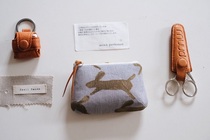 Southern independent studio mina perhonen All Chuan Ming running rabbit zipper bag Palm bag