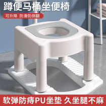 Old man sitting in a chair pregnant woman sitting in a toilet chair with simple moving toilet chair squat toilet chair changing seat adult stool