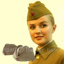 Russian ship hat men and women military fans collection display Soviet hat square dance sailor dance hat performance military hat