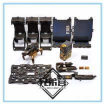 Acid rain war dark Source 3 75 inch 1:18 Field series movable soldier weapon scene ornaments DIY accessories