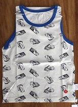 Single price Tongtai summer half cotton vest Baby casual out cotton T-shirt top