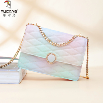TUCANO woodpecker womens shoulder bag messenger bag small square bag chain bag womens bag 2021 new