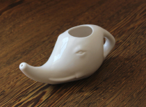 Ceramic nose wash bottle nasal flush device yoga professional nose wash cleaner Nirvana bottle anti haze