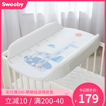 Diaper table Baby care table Crib Universal newborn baby diaper changing touch table Multi-function finishing table