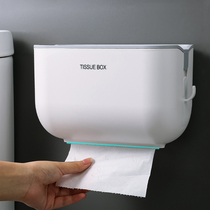 Toilet tissue box for toilet paper flush toilet paper tray toilet paper wall-mounted bathroom toilet paper