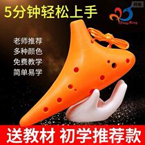 Xun musical instrument ten-hole professional 11-hole anti-drop student resin children 12-hole ac tune beginner special teaching materials