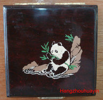 1991 1 oz Refined Silver Cat Box 1 Oz Refined Panda Silver Coin Wooden Box Original Box Silver Cat Box