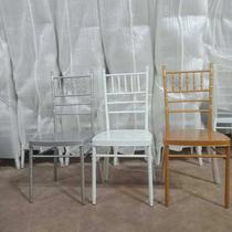 Outdoor hotel chair Lawn chair Wedding bamboo chair Hotel banquet chair Outdoor wedding iron chair Backrest chair
