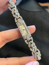 Western antique watch Europe return 19 20 s Art Deco platinum diamond Womens Watch