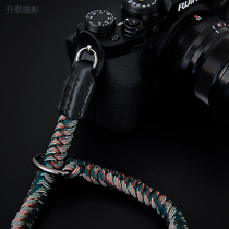 Leather head layer Nappa cowhide film lanyard Leica Fuji Micro single camera hand rope Lanyard Camera Wristband