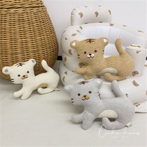 Korea ins Scouts plush cloth art zodiac tiger accompanied by sleeping doll home cute children appeasing the paparazzi