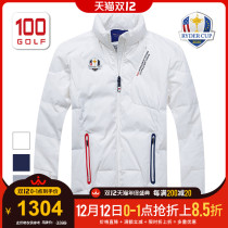 RyderCup Ryder Cup Golf Mens Winter Down Jacket Warm Comfort Golf Clothing Men