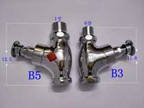  () Osmanthus brand all copper delay self-closing hand press stool flushing valve flushing valve switch B3B5