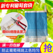 Manufacturer Direct sales Three-color grape bagging sunshine rose grape Yukon bag waterproof and anti-brown spotted grape bagging