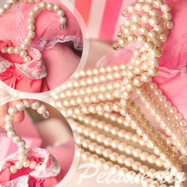 Full of 5 Pearl hangers for pet dogs