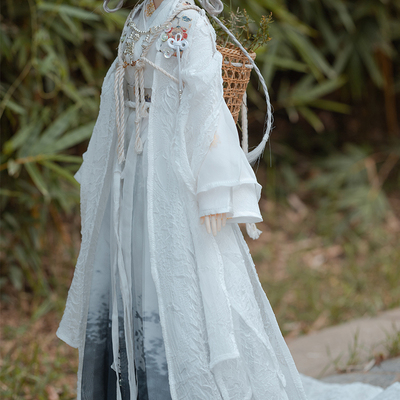 taobao agent Ringdoll's Human shape white silver needle official uniform Chinese tea series RC60-134 BJD doll