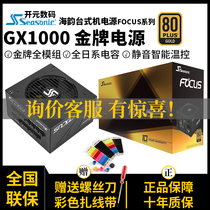 Haiyun FOCUS GX1000 850W 750W 650W Gold medal full module silent desktop computer power supply