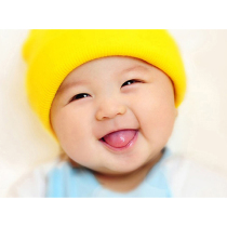 New big-eyed female baby picture wall stickers Beautiful girl cute baby baby pictorial baby photo poster painting
