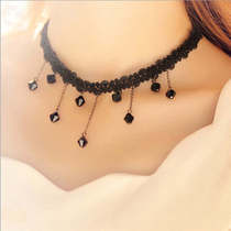 New erotic lingerie erotic accessories neck loop lace womens choker short necklace queen collar collar chain