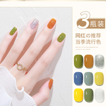KaSi Phototherapy Nail Polish Gel 2022 New Net Red Pop Nude Color Meme Suit Small Set Series Special