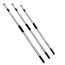 2 M stainless steel flagpole hand-cranked flagpole outdoor flag customized No. 3 No. 4 and No. 5 universal hand-cranked flagpole