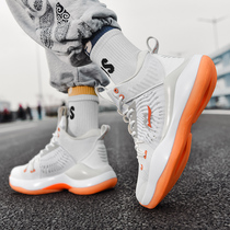 Basketball mens shoes Youth summer high top breathable shock absorption sports shoes male students Yu Shuai blade new sneakers men