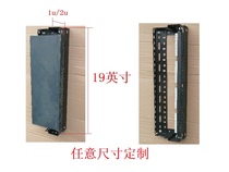 Network rack open bracket sub power amplifier 1u2u wall-mounted server simple studio switch frame cabinet