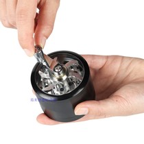 8239 Creative Pipe Tobacco Grinder Tobacco Crusher Hand-cranked Four-layer Grinding Smoking Set Sliced ​​Tobacco Pipe Accessories