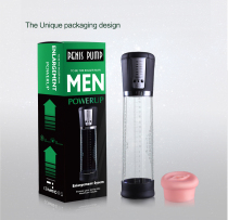 Sex Toy USB Vacuum Penis Extender Pump Enlarger Stretcher SM