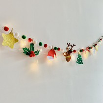 Christmas decorations LED starry lights hanging ornaments