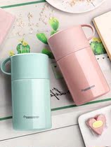 Japanese ZD beaker braised porridge artifact super insulation pot lunch box 304 stainless steel bento box stuffy Pot Pot Pot