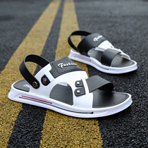 Sandals mens anti-slip summer outdoor 2022 new trends Dual-purpose beach shoes Han version individuality 100 hitch casual slippers