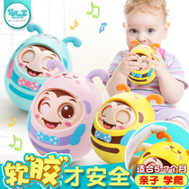Baby toy rattle tumbler nodding doll 5-7 months male and female baby learning to climb puzzle hand grip