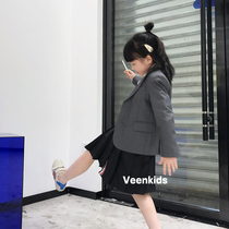 veenkids TB suit skirt set 20 Autumn new boys and girls casual suit foreign style children jacket