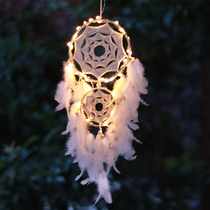 Dreamcatcher original handmade feather girl heart bedroom decoration bedroom pendant Birthday Valentines Day girl gift