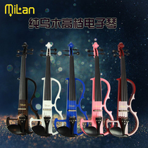 High-grade imported pickups electro-acoustic mute practice playing solid wood color Electronic Violin musical instruments for adults and children