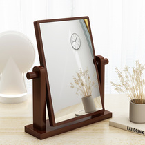 Desktop makeup mirror large Nordic dressing table mirror bedroom simple ins wind net red dormitory desktop small mirror