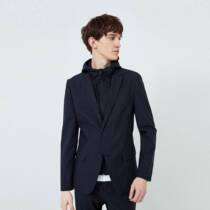 Ayashi) JackJones Jack Jones autumn mens two-wear hooded casual suit jacket 219308509