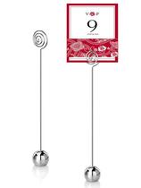 New product table number clip Restaurant table card menu rack Hotel number clip Wedding sign table number plate 9 inches