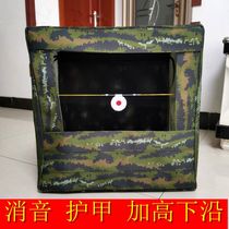 Lao Zhao Jiaohou full silencer cloth target box slingshot practice outdoor competition special thickened stainless steel frame